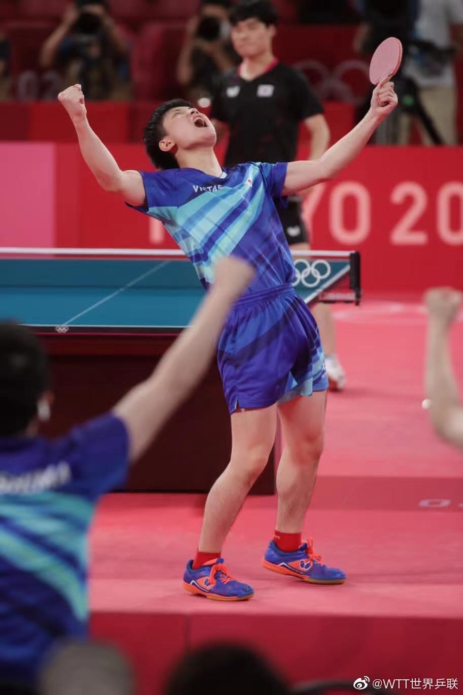 日本队力克韩国队，张继科惊艳四座的简单介绍