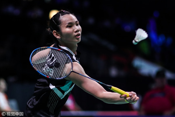 包含泰国羽毛球队鏖战丹麦羽毛球队，戴资颖送出助攻的词条